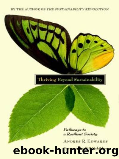 Thriving Beyond Sustainability by Andres R. Edwards