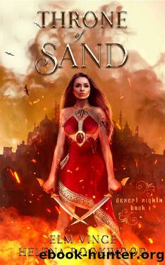 Throne of Sand (Desert Nights Book 1) by Helena Rookwood & Elm Vince