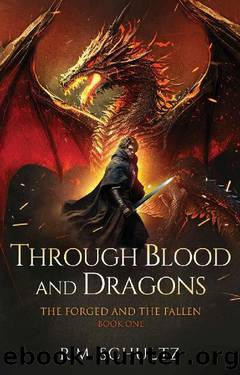 Through Blood and Dragons: Epic Fantasy (The Forged and The Fallen Book 1) by R.M. Schultz