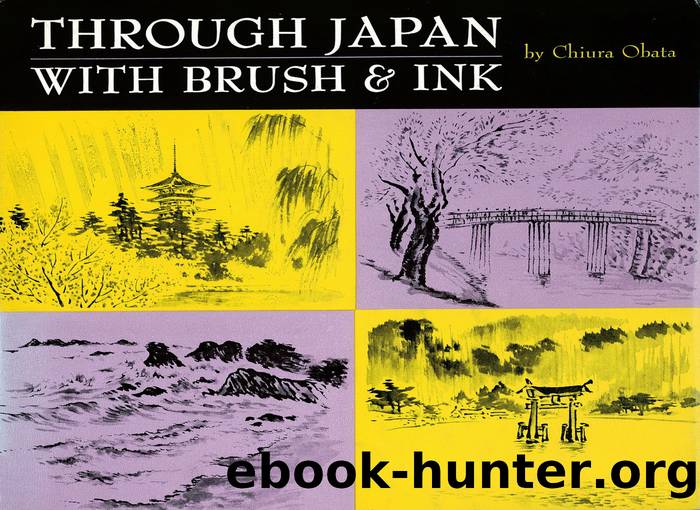 Through Japan with Brush & Ink by Chiura Obata