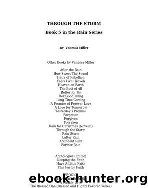 Through the Storm-Rain For Christmas Box Set by Vanessa Miller