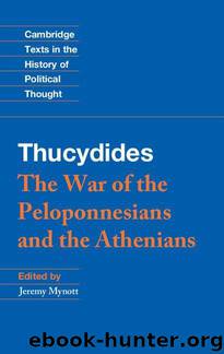 Thucydides (Cambridge Texts in the History of Political Thought) by Thucydides