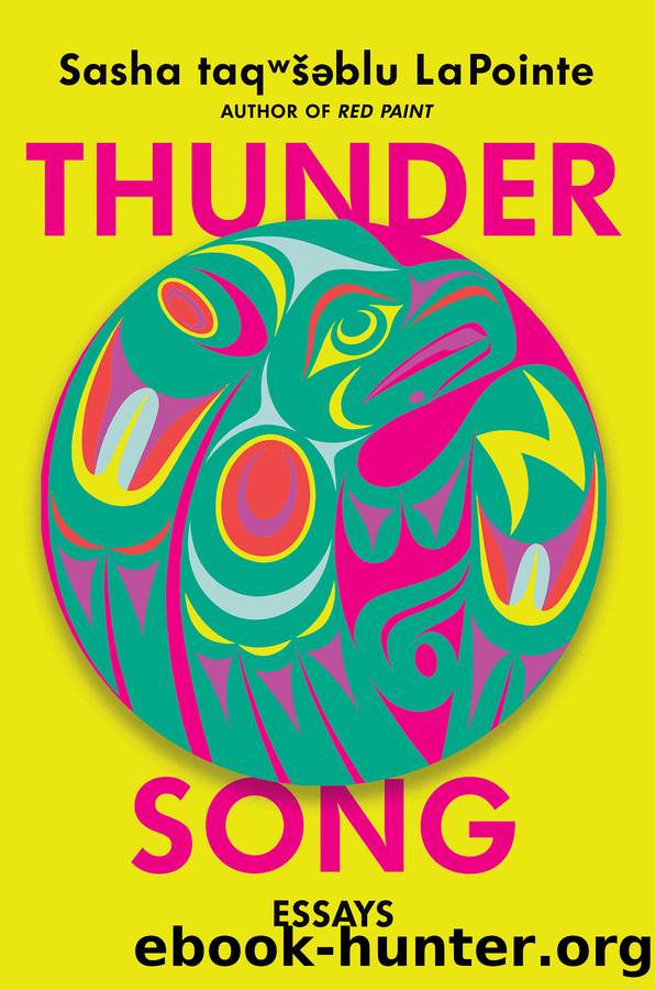 Thunder Song: Essays by Sasha Lapointe