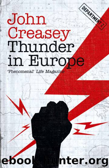 Thunder in Europe (Department Z Book 6) by John Creasey