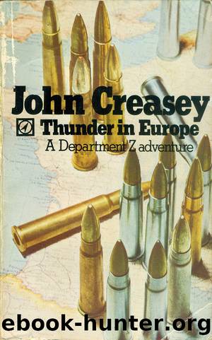 Thunder in Europe by John Creasey