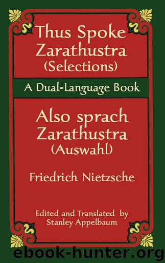 Thus Spoke Zarathustra (Selections)Also sprach Zarathustra (Auswahl): A Dual-Language Book (Dover Dual Language German) by Friedrich Nietzsche