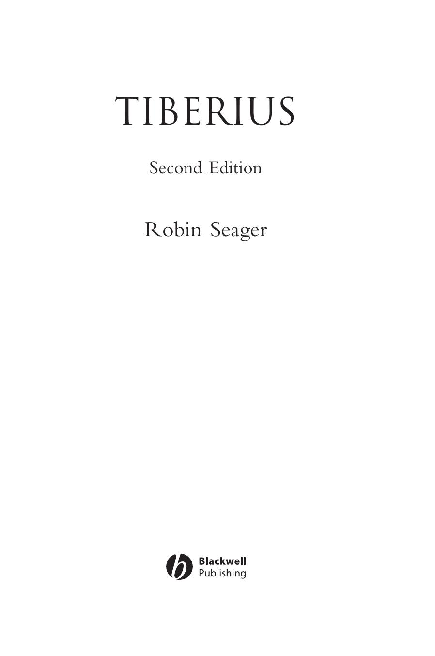 Tiberius by Robin Seager