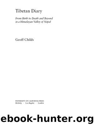 Tibetan Diary by Geoff Childs