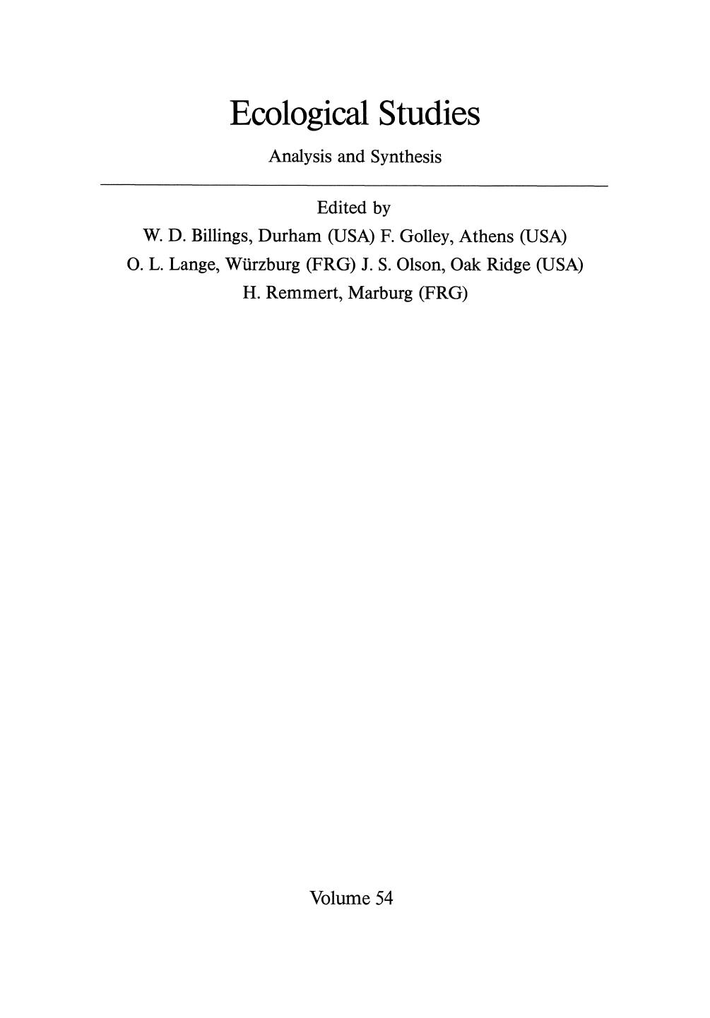 Tidal Flat Ecology: An Experimental Approach to Species Interactions by Karsten Reise (auth.)