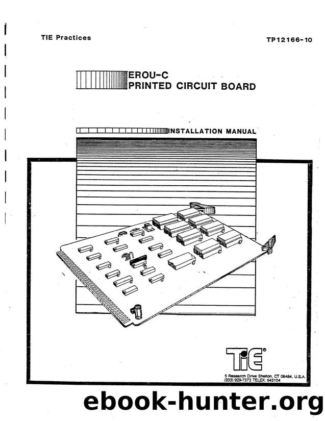 Tie EROU-C Printed Circuit Board by Unknown