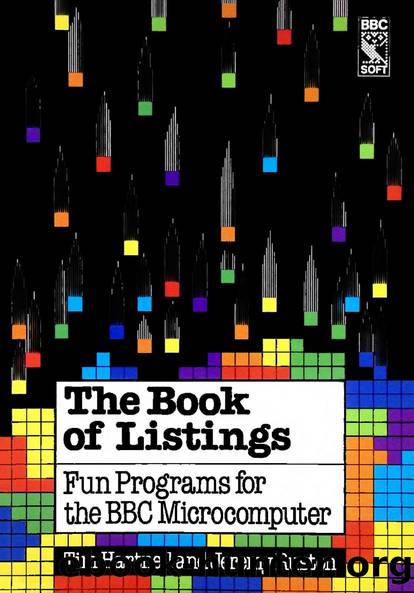 Tim Hartnell The Book of Listings Fun Programs for the BBC Microcomputer by Tim Hartnell && Jeremy Ruston