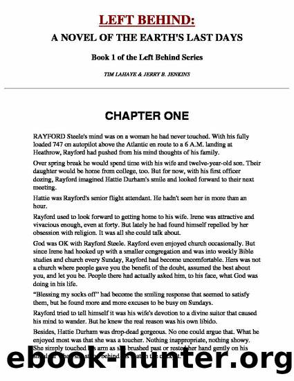 Tim Lahaye - The Left Behind Complete Series by Unknown