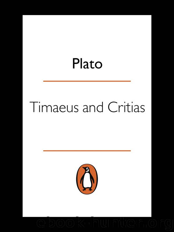 Timaeus and Critias by Plato