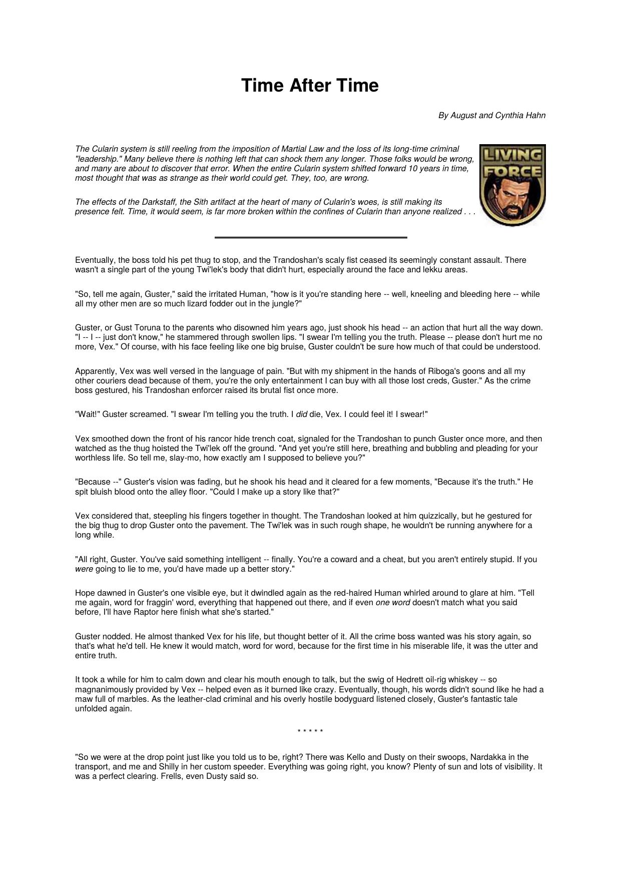 Time After Time by Kibble