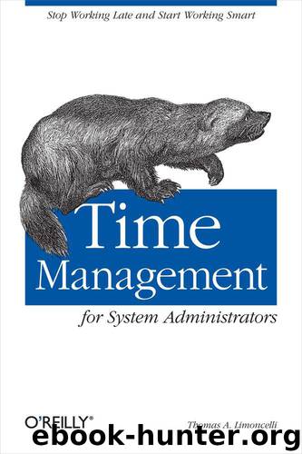 Time Management for System Administrators by Thomas Limoncelli