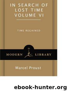 Time Regained by Marcel Proust; D. J. Enright; Joanna Kilmartin; Andreas Mayor; Terence Kilmartin