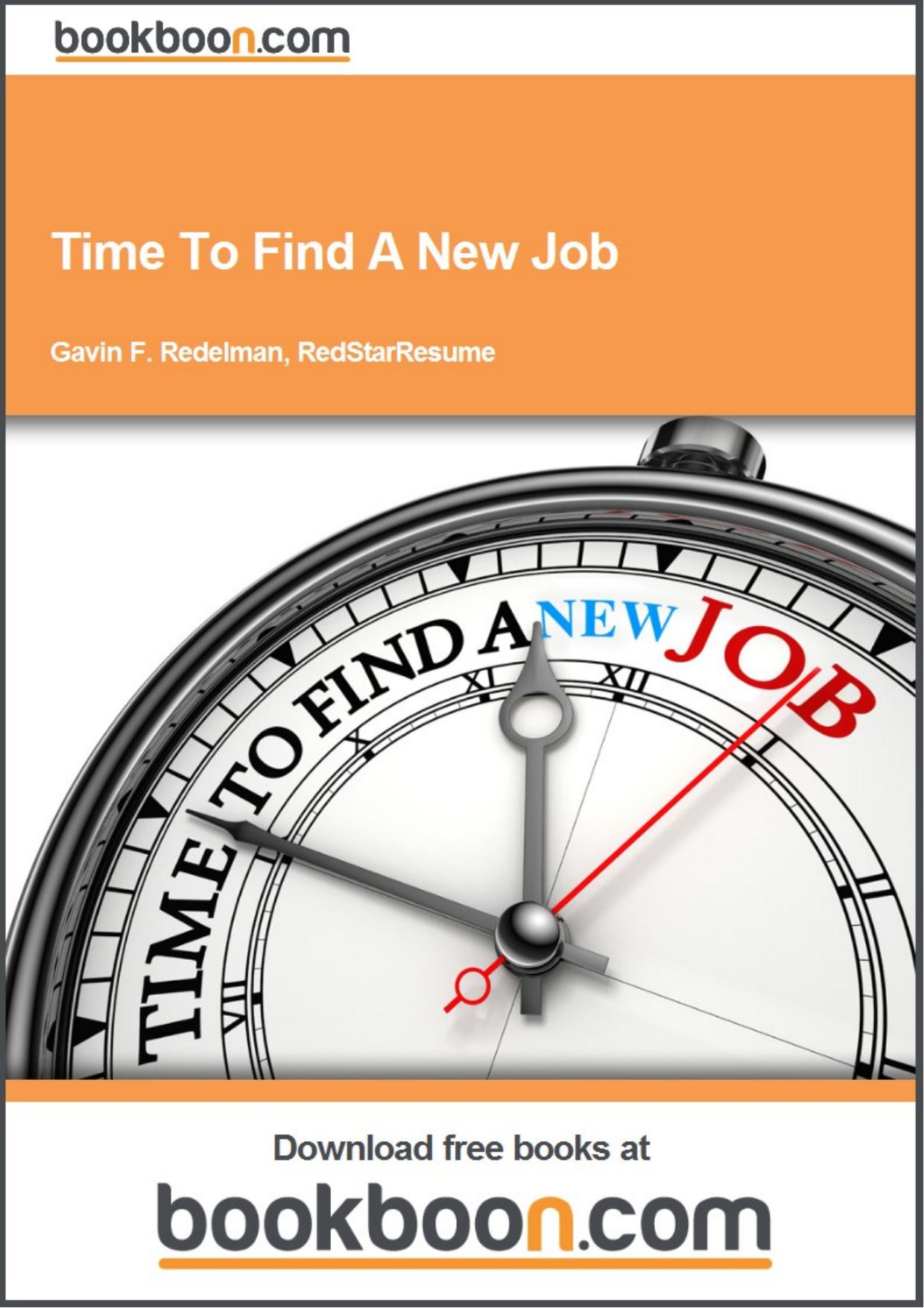 Time To Find A New Job by Bookboon.com