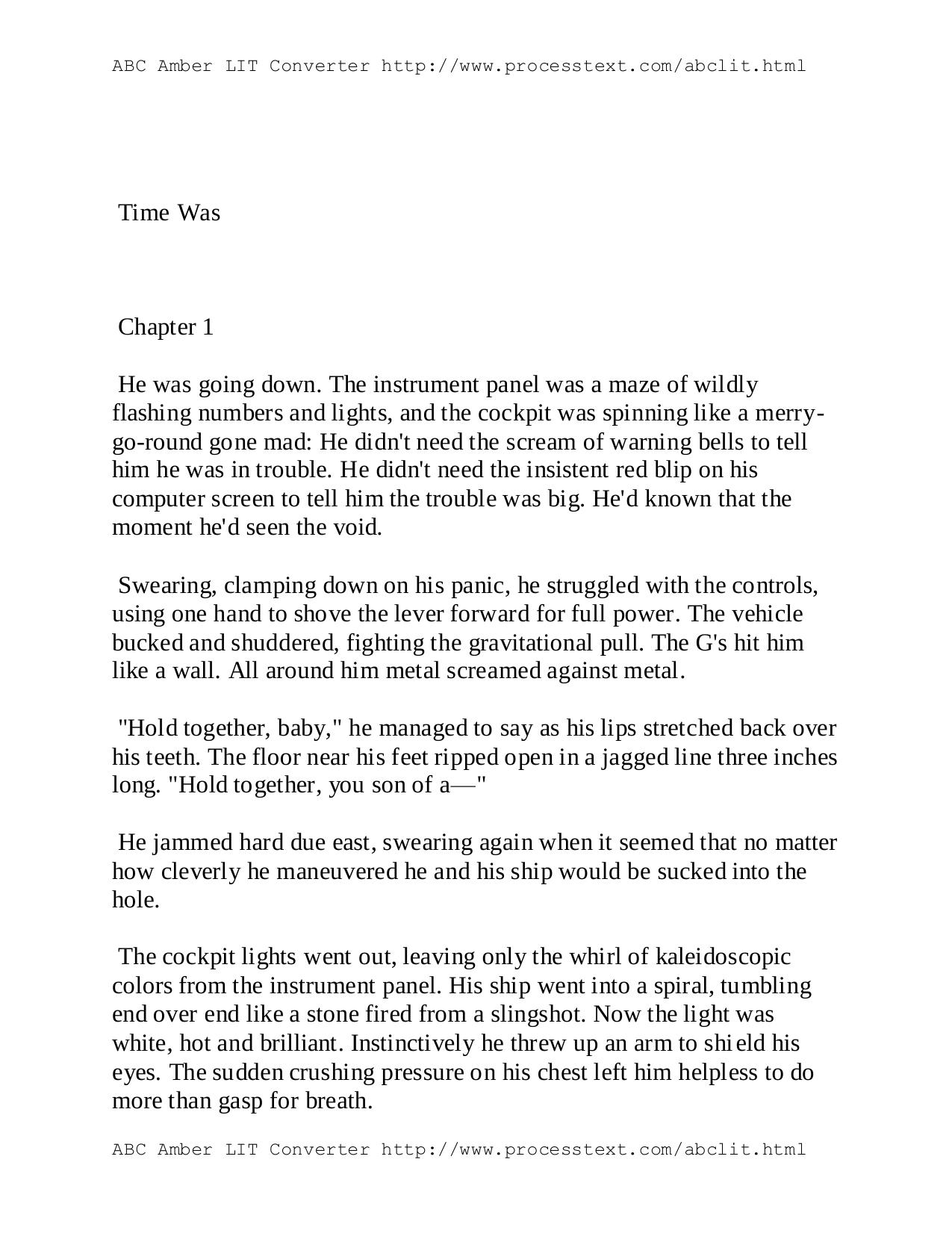 Time Was by Nora Roberts by ahoffman