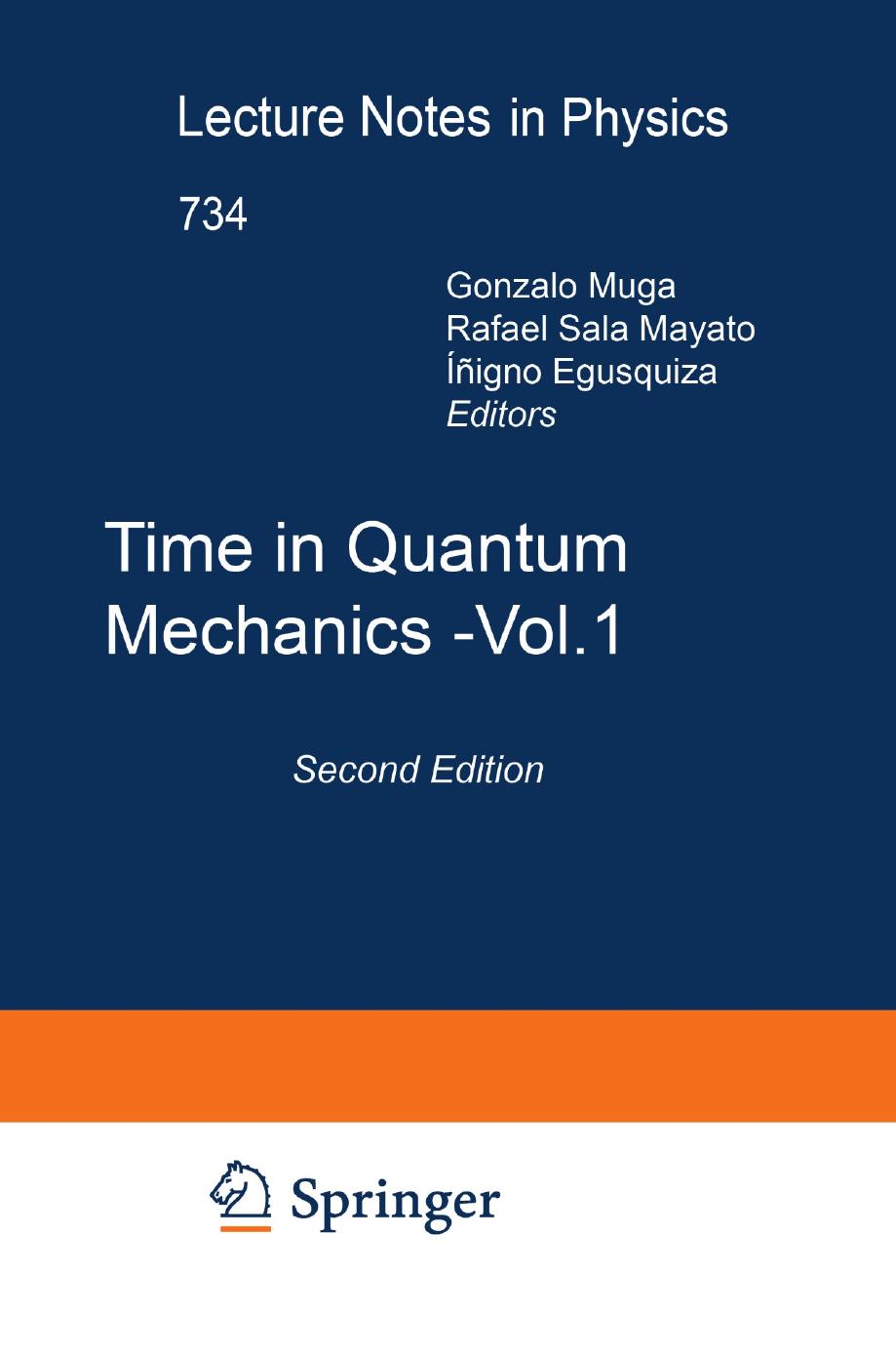 Time in Quantum Mechanics by unknow