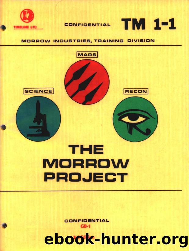 Timeline Ltd - GB1 - The Morrow Project 3rd Edition (300 dpi).pdf by Core Rulebook