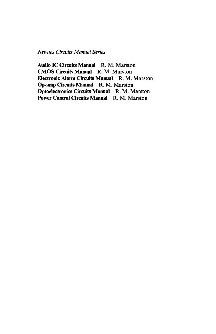 Timer/Generator Circuits Manual by R. M. Marston (Auth.)