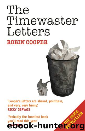 Timewaster Letters by Cooper Robin