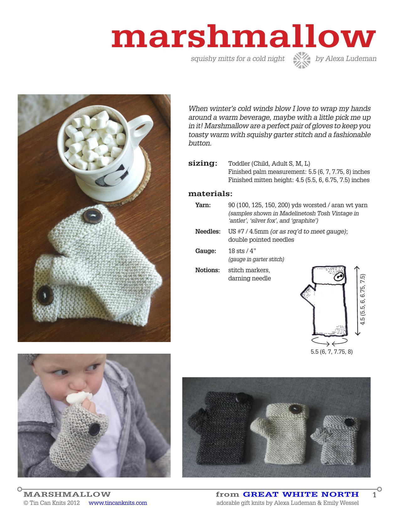 Tin Can Knits by Mrshmallow (k) (NEW)