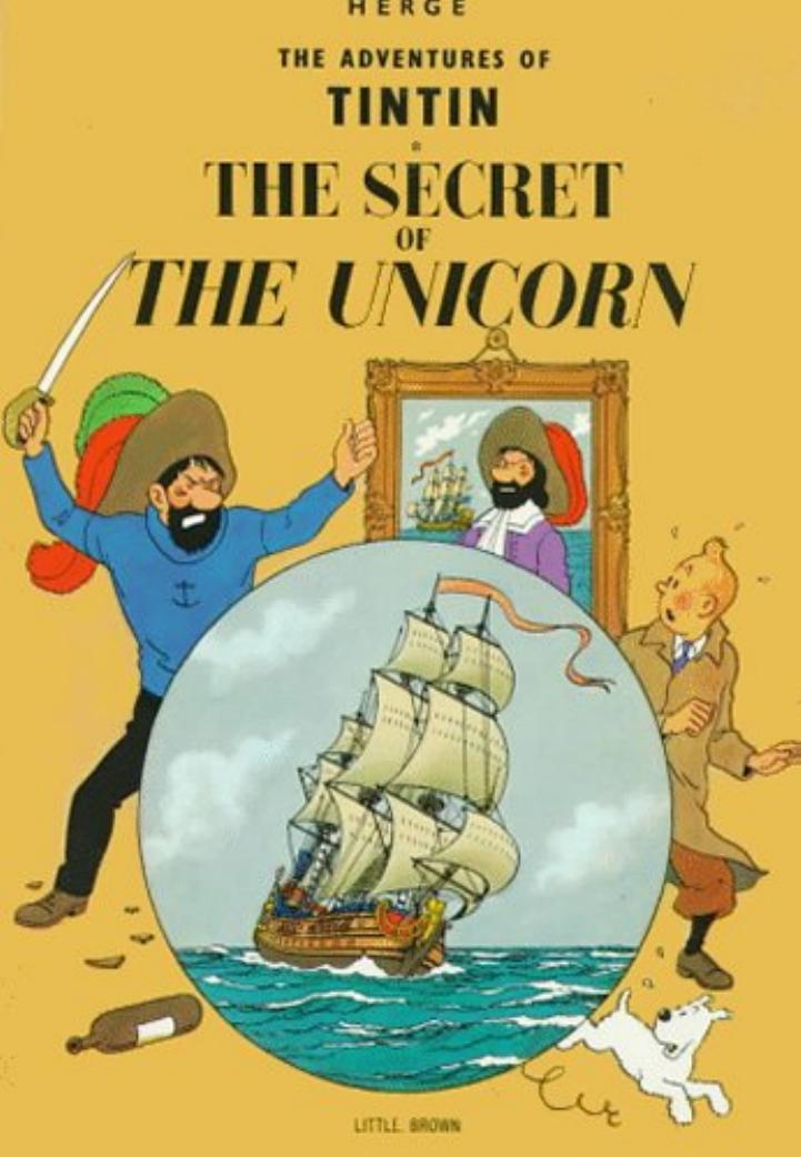 TinTin-11-The Secret of the Unicorn by Unknown
