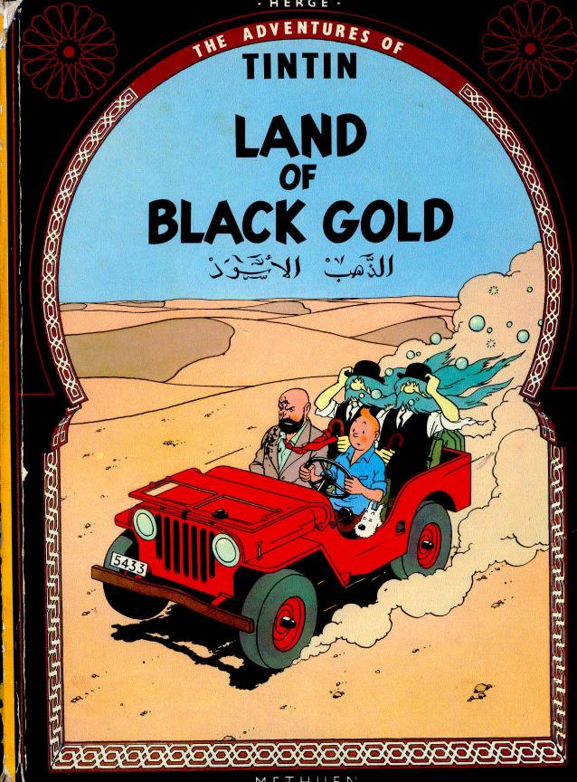 TinTin-15-Land of Black Gold by Unknown