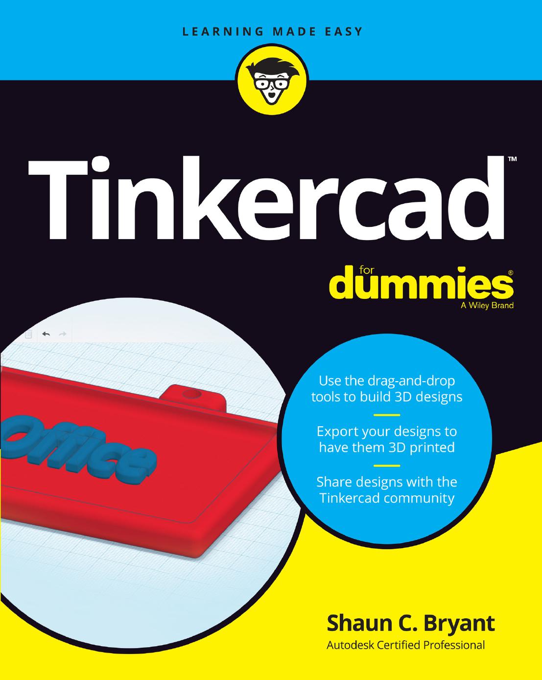 Tinkercad For Dummies by Unknow
