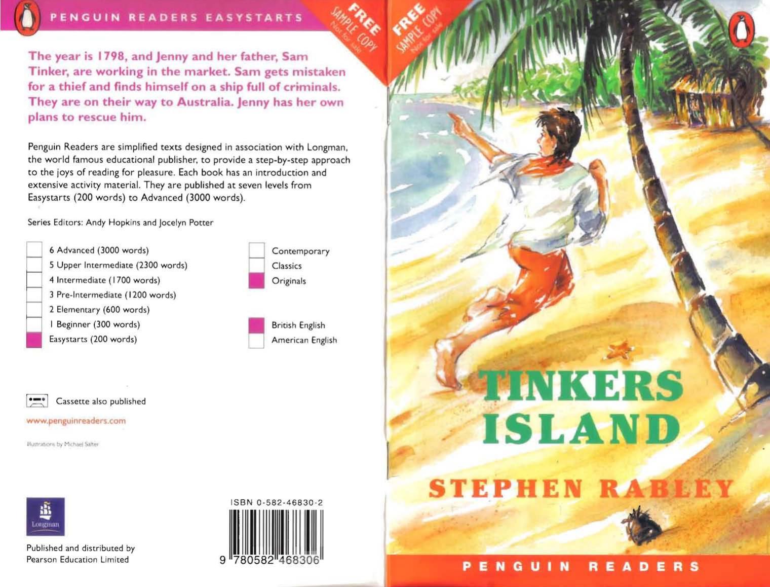 Tinkers Island (Penguin Readers Easystarts) by Stephen Rabley