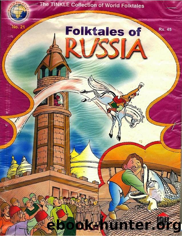 Tinkle books collection by Folktales of Russia text