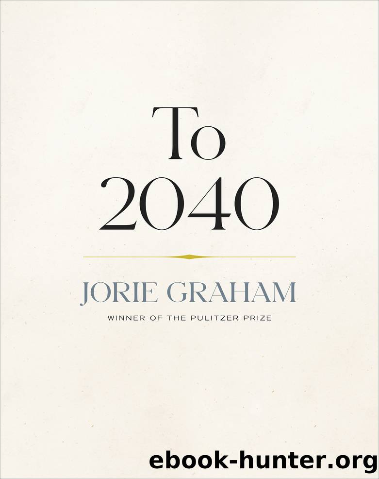 To 2040 by Jorie Graham