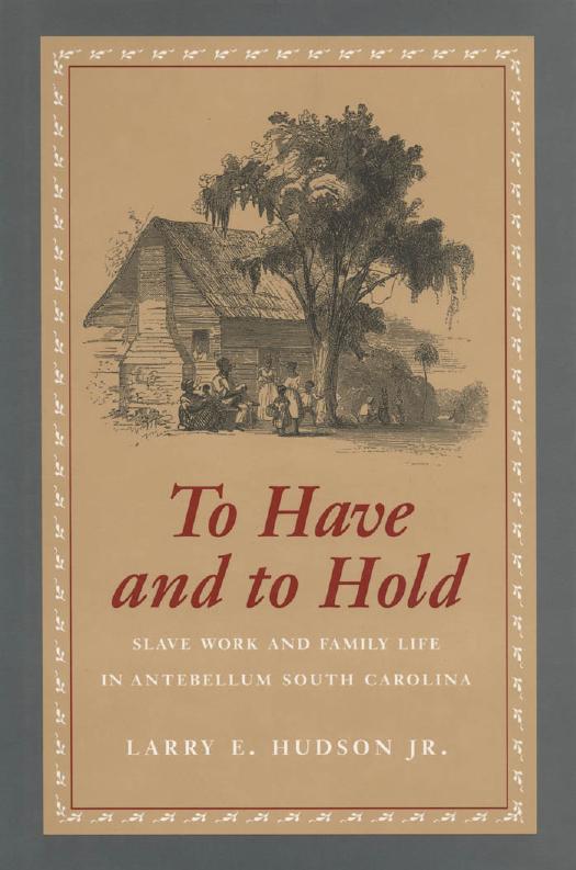 To Have and to Hold: Slave Work and Family Life in Antebellum South Carolina by Unknow