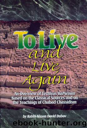 To Live and Live Again by Sichos In English