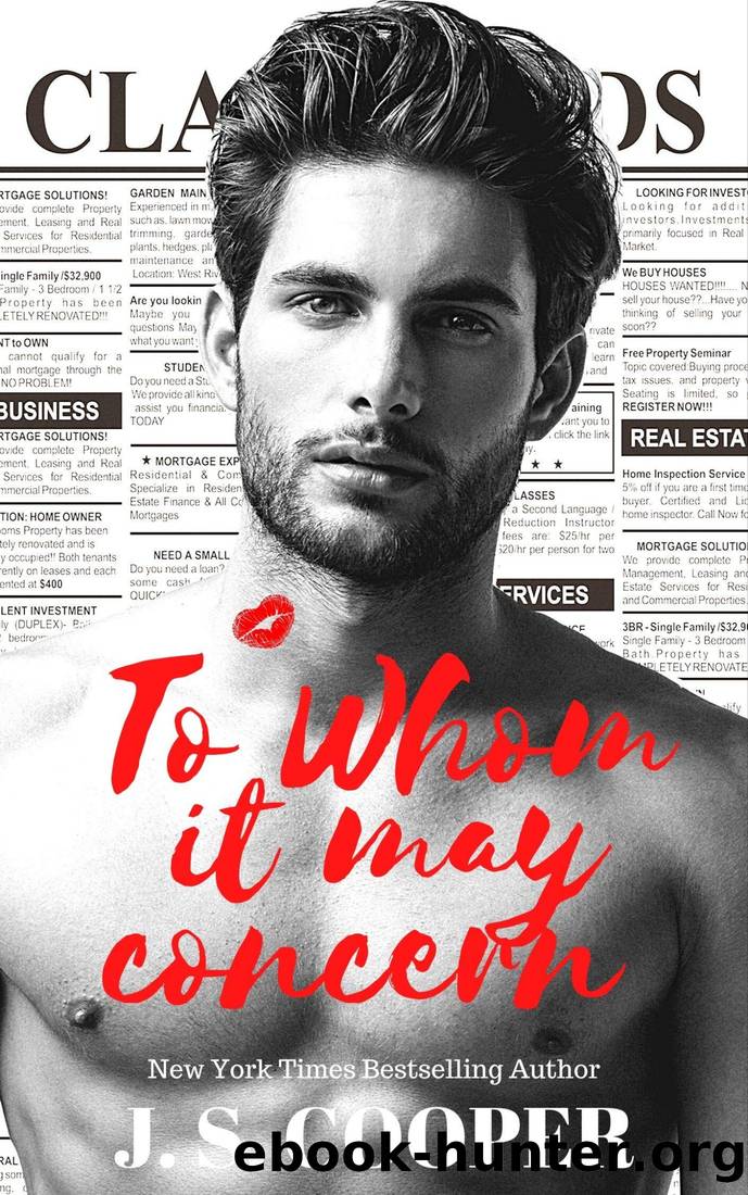 To Whom It May Concern by Cooper J. S