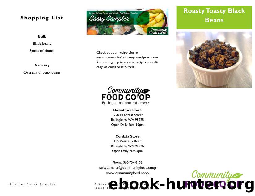 Toasted Black Beans by melissa