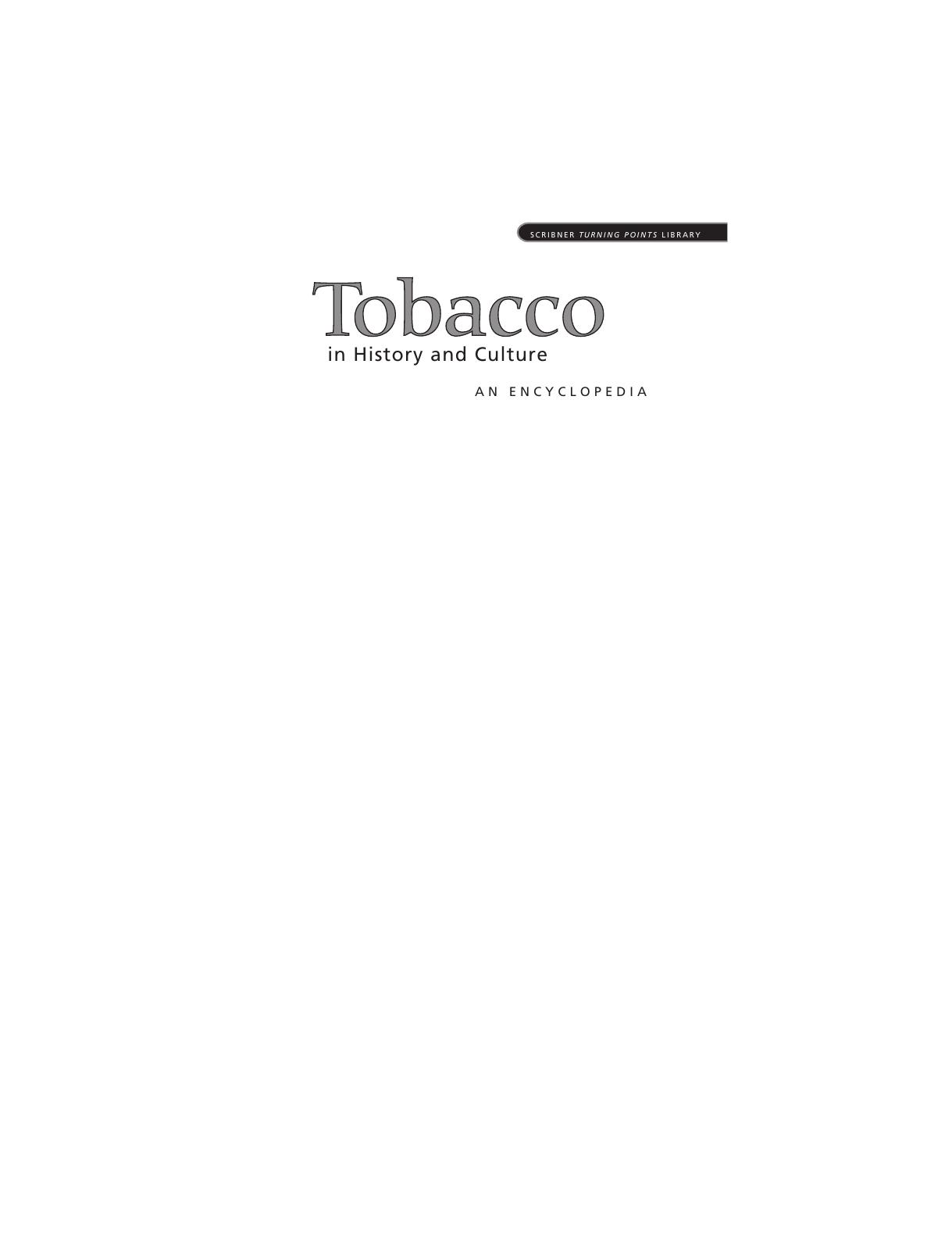 Tobacco in History and Culture by Vol.2 Native Americans Zimbabwe