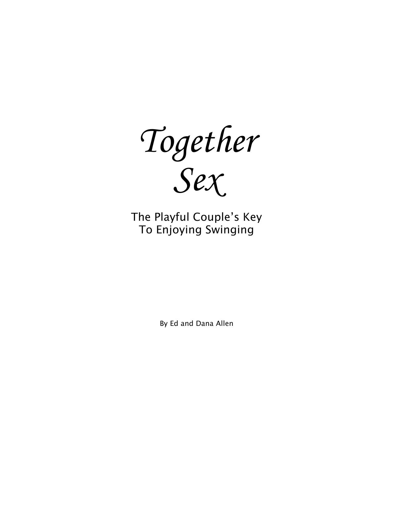 Together Sex by Dana Allen Ed Allen