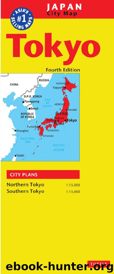 Tokyo Travel Map by Periplus Editors