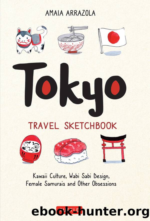 Tokyo Travel Sketchbook by amaia Arrazola