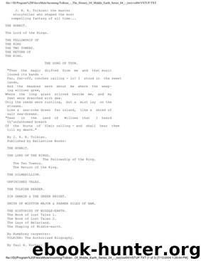 Tolkien 04 The Shaping of Middle-earth.pdf by Unknown