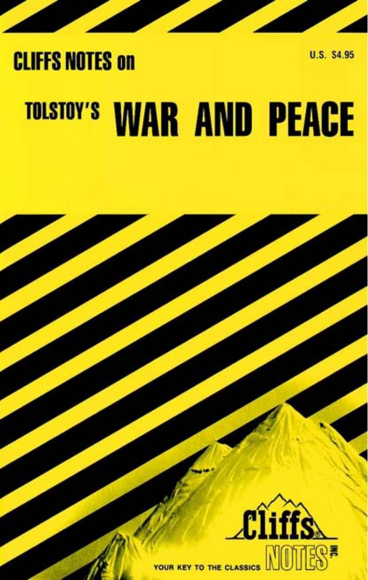 Tolstoy's War and Peace by Marianne Sturman