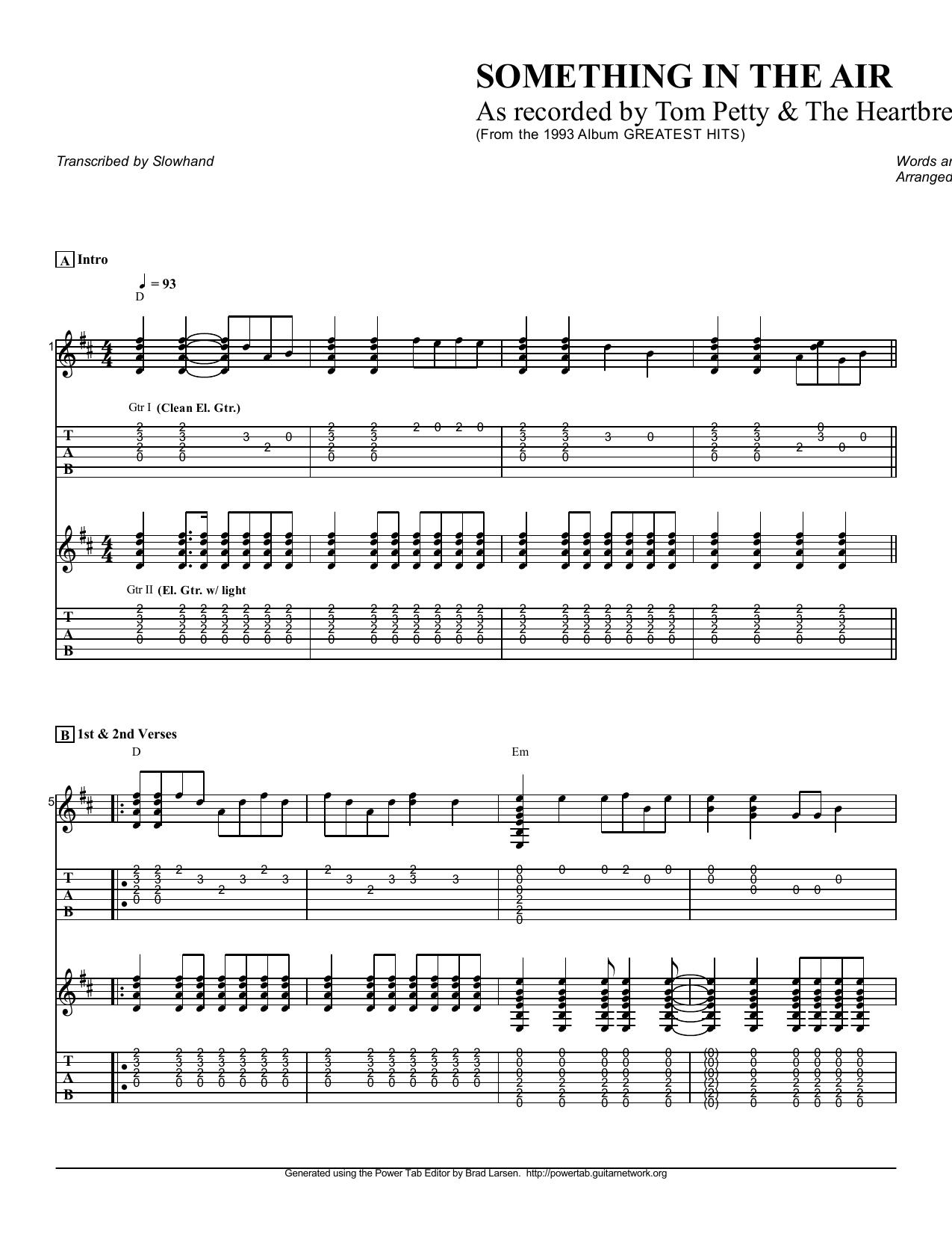 Tom Petty - Something In The Ai by princess