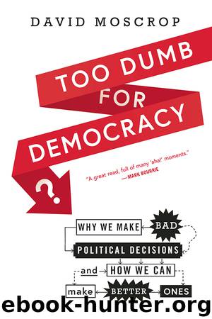 Too Dumb for Democracy? by David Moscrop