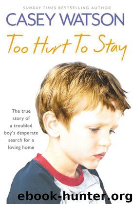Too Hurt to Stay: The True Story of a Troubled Boy’s Desperate Search for a Loving Home by Casey Watson