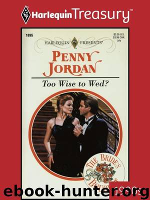 Too Wise To Wed? by Penny Jordan