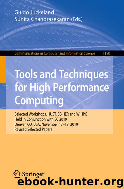 Tools and Techniques for High Performance Computing by Unknown