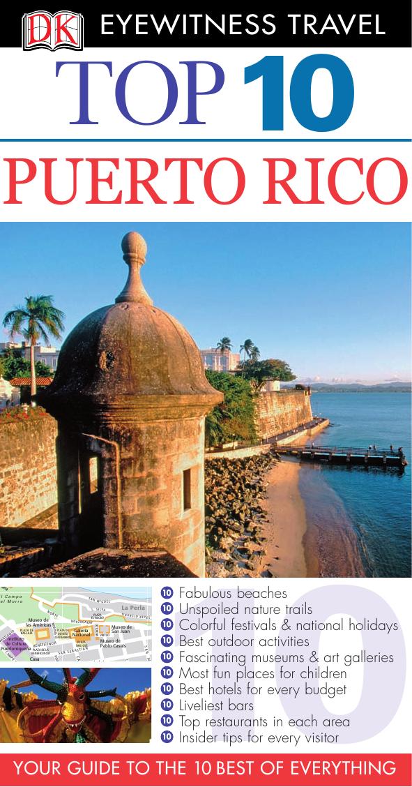 Top 10 Puerto Rico (Eyewitness Top 10 Travel Guides) by DK Publishing