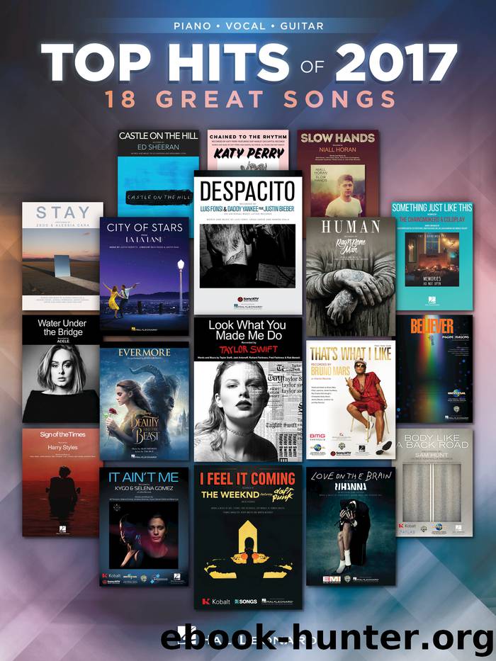 Top Hits of 2017 by Hal Leonard Corp